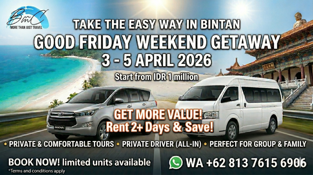Bintan Good Friday Transport Package Deal